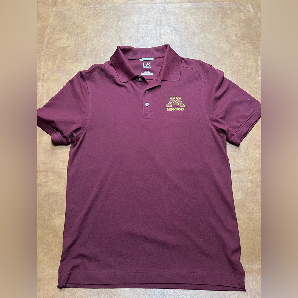 Cutter & Buck - Maroon Minnesota Gophers Polo - Small